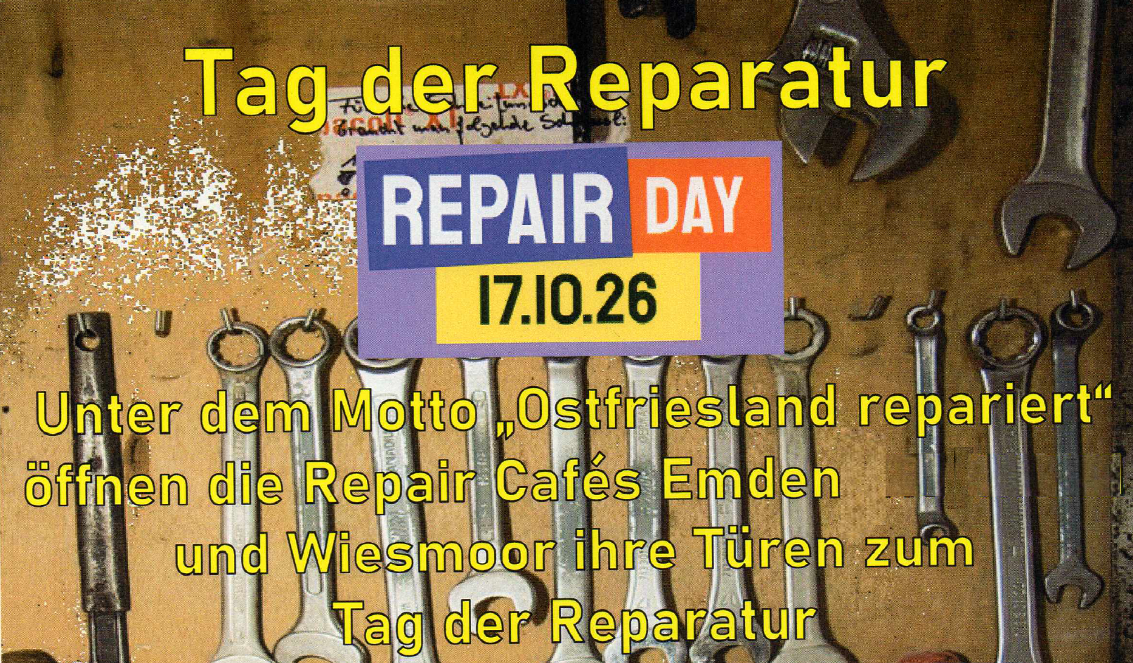 Tag der Reparatur - Ostfriesland repariert!